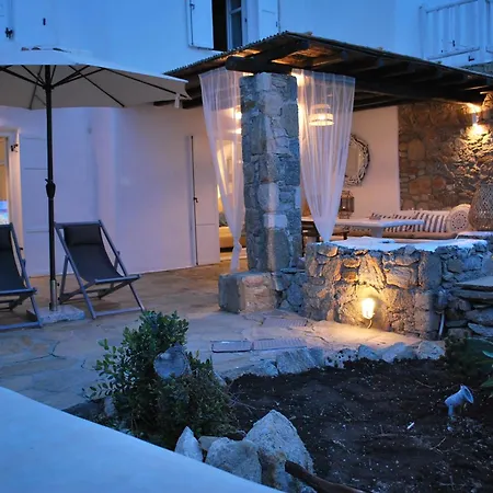 Blue Island Maisonette With Sharing Pool 펜션 Mykonos Town