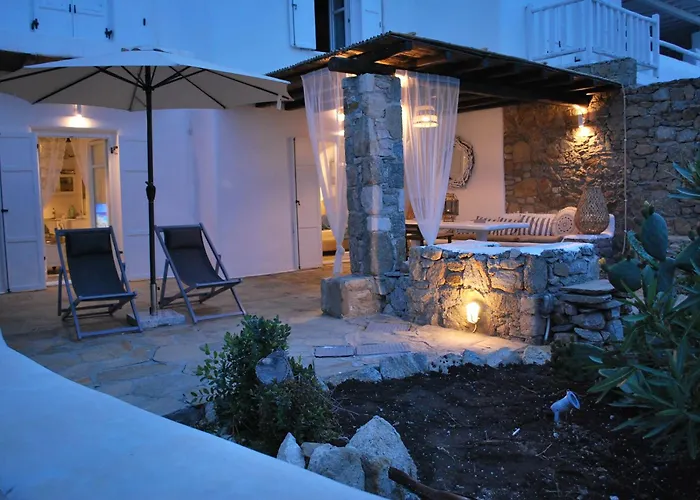 Blue Island Maisonette With Sharing Pool Ferienhaus Mykonos Town