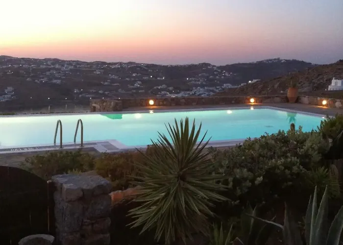 Blue Island Maisonette With Sharing Pool Hébergement de vacances Mykonos Town